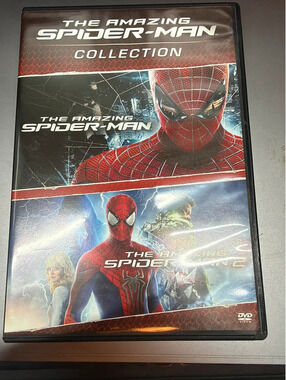 The Amazing Spider Man 1 and 2 DVD Collection Andrew Garfield Emma Stone Marvel
